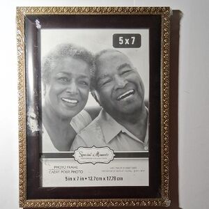 Special Moments Elegant Brown and Gold Frame